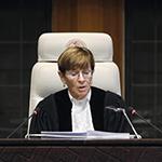 The President of the Court, H.E. Judge Joan E. Donoghue The President of the Court, H.E. Judge Joan E. Donoghue