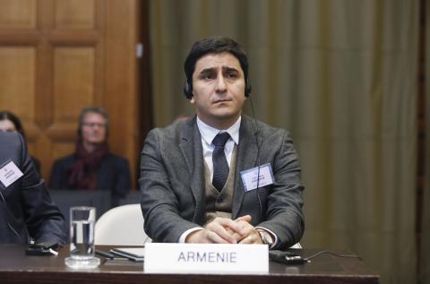 The Agent of Armenia, HE Mr Yeghishe Kirakosyan The Agent of Armenia, HE Mr Yeghishe Kirakosyan