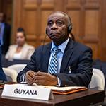 The Agent of Guyana, Hon. Carl B. Greenidge The Agent of Guyana, Hon. Carl B. Greenidge