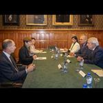 Visit of HE Mr Alberto van Klaveren Stork, Minister of Foreign Affairs of Chile, to the International Court of Justice Visit of HE Mr Alberto van Klaveren Stork, Minister of Foreign Affairs of Chile, to the International Court of Justice