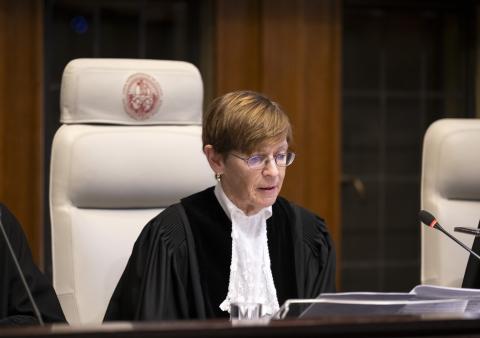 The President of the Court, HE Judge Joan E. Donoghue The President of the Court, HE Judge Joan E. Donoghue