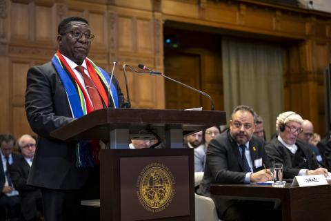 Co-Agent of South Africa, HE Mr Vusimuzi Madonsela, and HE Mr Ronald Lamola, Minister of Justice and Correctional Services of South Africa Co-Agent of South Africa, HE Mr Vusimuzi Madonsela, and HE Mr Ronald Lamola, Minister of Justice and Correctional Services of South Africa