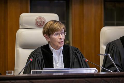 The President of the Court, HE Judge Joan E. Donoghue The President of the Court, HE Judge Joan E. Donoghue