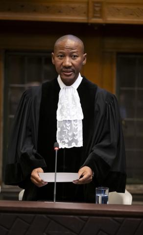 HE Judge Dire Tladi (South Africa) HE Judge Dire Tladi (South Africa)