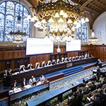 Members of the Court at the start of the hearings Members of the Court at the start of the hearings
