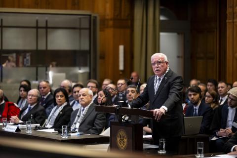 Head of Delegation, HE Mr Riad Malki, Minister for Foreign Affairs and Expatriates of the State of Palestine Head of Delegation, HE Mr Riad Malki, Minister for Foreign Affairs and Expatriates of the State of Palestine