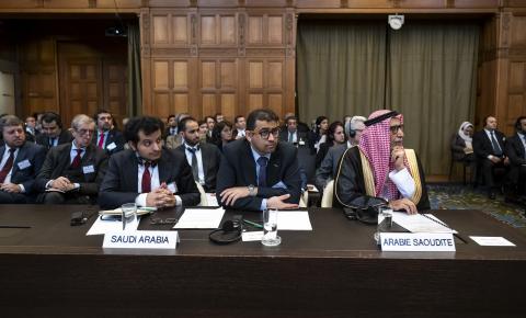 Members of the delegation of Saudi Arabia Members of the delegation of Saudi Arabia