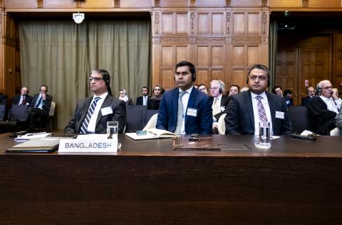 Members of the delegation of Bangladesh Members of the delegation of Bangladesh