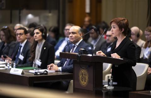 Ms Andrea Jiménez Herrera, Minister Counsellor, Head of the Group of Affairs before the International Court of Justice at the Ministry of Foreign Affairs of the Republic of Colombia Ms Andrea Jiménez Herrera, Minister Counsellor, Head of the Group of Affairs before the International Court of Justice at the Ministry of Foreign Affairs of the Republic of Colombia