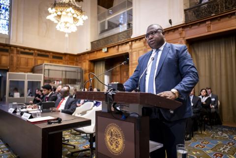 Hon. Dawda A. Jallow, Attorney General and Minister of Justice (The Gambia) Hon. Dawda A. Jallow, Attorney General and Minister of Justice (The Gambia)