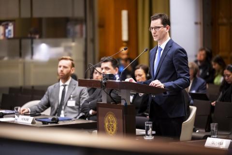 Mr Gergő Kocsis, Head of the United Nations Department (Hungary) Mr Gergő Kocsis, Head of the United Nations Department (Hungary)
