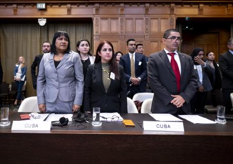 Members of the delegation of Cuba Members of the delegation of Cuba