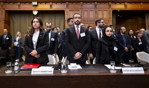 Members of the delegation of the United Arab Emirates Members of the delegation of the United Arab Emirates