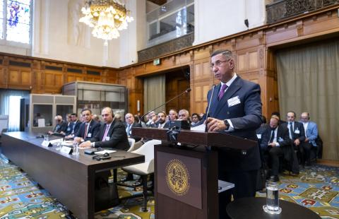 HE Mr Hayder Albarrak, Head of the Legal Department of the Ministry of Foreign Affairs (Iraq) HE Mr Hayder Albarrak, Head of the Legal Department of the Ministry of Foreign Affairs (Iraq)