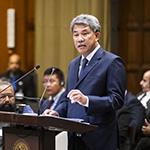 HE Mr Dato’ Seri Utama Haji Mohamad Haji Hasan, Minister for Foreign Affairs of Malaysia HE Mr Dato’ Seri Utama Haji Mohamad Haji Hasan, Minister for Foreign Affairs of Malaysia
