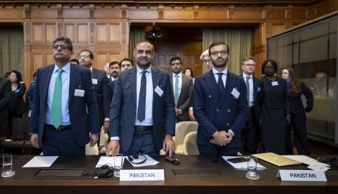Members of the delegation of Pakistan Members of the delegation of Pakistan