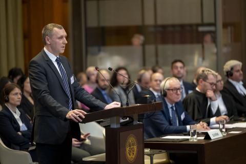 Mr Helmut Hartman, Legal Adviser at the Embassy of the Republic of Slovenia in the Kingdom of the Netherlands Mr Helmut Hartman, Legal Adviser at the Embassy of the Republic of Slovenia in the Kingdom of the Netherlands