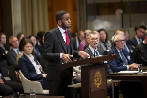 Mr Marwan A. M. Khier, Chargé d’affaires, Embassy of the Republic of the Sudan in the Kingdom of the Netherlands Mr Marwan A. M. Khier, Chargé d’affaires, Embassy of the Republic of the Sudan in the Kingdom of the Netherlands
