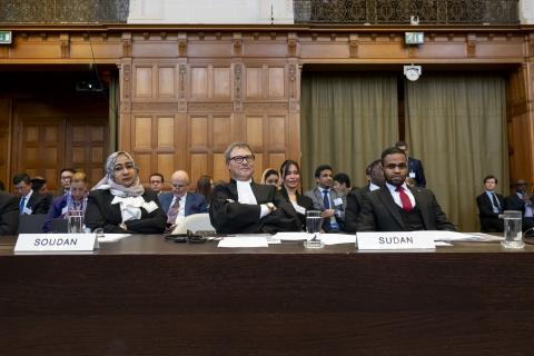 Members of the delegation of Sudan Members of the delegation of Sudan