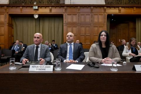 Members of the delegation of Syria Members of the delegation of Syria