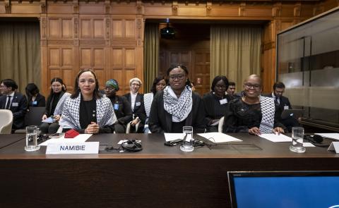 Members of the delegation of Namibia Members of the delegation of Namibia
