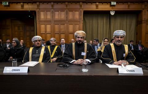 Members of the delegation of Oman Members of the delegation of Oman