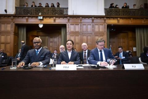 Members of the delegation of Fiji Members of the delegation of Fiji
