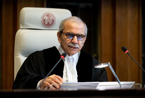 The President of the Court, HE Judge Nawaf Salam The President of the Court, HE Judge Nawaf Salam