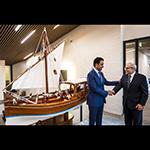 HE Dr Mutlaq Al-Qahtani, Ambassador of Qatar to the Kingdom of the Netherlands, and HE Judge Nawaf Salam, President of the Court HE Dr Mutlaq Al-Qahtani, Ambassador of Qatar to the Kingdom of the Netherlands, and HE Judge Nawaf Salam, President of the Court