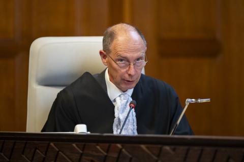 The Registrar of the Court, HE Mr Philippe Gautier The Registrar of the Court, HE Mr Philippe Gautier