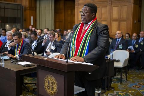 Co-Agent of South Africa, HE Mr Vusimuzi Madonsela Co-Agent of South Africa, HE Mr Vusimuzi Madonsela