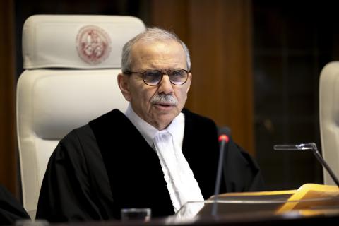 The President of the Court, HE Judge Nawaf Salam The President of the Court, HE Judge Nawaf Salam
