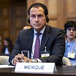 The Agent of Mexico, Mr Alejandro Celorio Alcántara The Agent of Mexico, Mr Alejandro Celorio Alcántara