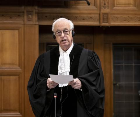 Solemn Declaration by HE Mr Rüdiger Wolfrum, judge ad hoc Solemn Declaration by HE Mr Rüdiger Wolfrum, judge ad hoc
