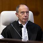 The Registrar of the Court, HE Mr Philippe Gautier, at the start of the hearings The Registrar of the Court, HE Mr Philippe Gautier, at the start of the hearings