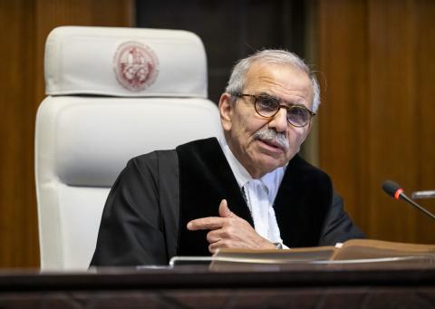 The President of the Court, HE Judge Nawaf Salam The President of the Court, HE Judge Nawaf Salam