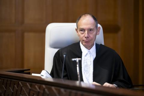 The Registrar of the Court, HE Mr Philippe Gautier The Registrar of the Court, HE Mr Philippe Gautier