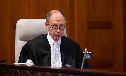 The Registrar of the Court, HE Mr Philippe Gautier, at the start of the hearings The Registrar of the Court, HE Mr Philippe Gautier, at the start of the hearings