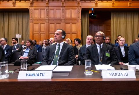 Members of the Delegation of Vanuatu Members of the Delegation of Vanuatu