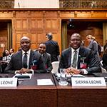 Members of the Delegation of Sierra Leone Members of the Delegation of Sierra Leone