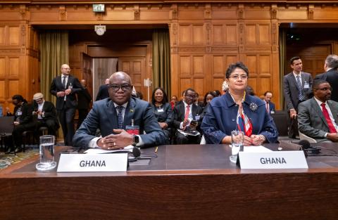 Members of the Delegation of Ghana Members of the Delegation of Ghana