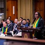 Senator the Hon. Claudette Joseph, Attorney General and Minister for Legal Affairs (Grenada) Senator the Hon. Claudette Joseph, Attorney General and Minister for Legal Affairs (Grenada)
