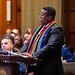 HE Mr Vusimuzi Madonsela, Ambassador of the Republic of South Africa to the Kingdom of the Netherlands (South Africa) HE Mr Vusimuzi Madonsela, Ambassador of the Republic of South Africa to the Kingdom of the Netherlands (South Africa)