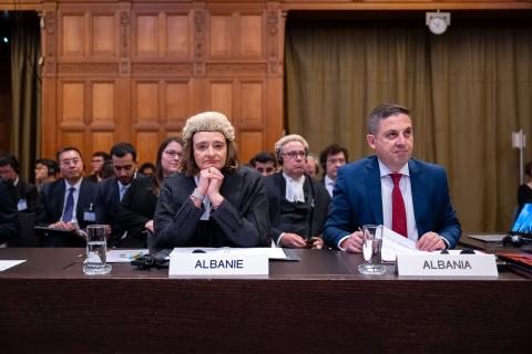Members of the Delegation of Albania Members of the Delegation of Albania