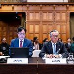 Members of the Delegation of Japan Photograph: UN Photo/ICJ-CIJ/Frank van Beek. Courtesy of the ICJ.
