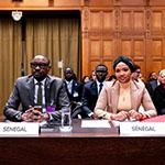Members of the Delegation of Senegal Photograph: UN Photo/ICJ-CIJ/Frank van Beek. Courtesy of the ICJ.