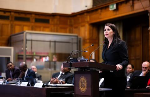 Ms Christina Hioureas, Partner, Foley Hoag LLP (The Gambia) Ms Christina Hioureas, Partner, Foley Hoag LLP (The Gambia)