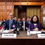 Members of the Delegation of Thailand Photograph: UN Photo/ICJ-CIJ/Frank van Beek. Courtesy of the ICJ. All rights reserved.