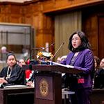 Ms Suphanvasa Chotikajan Tang, Director-General, Department of Treaties and Legal Affairs (Thailand) Photograph: UN Photo/ICJ-CIJ/Frank van Beek. Courtesy of the ICJ. All rights reserved.