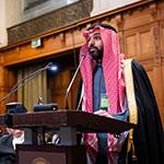 HH Prince Jalawi Al Saud, Chargé d’affaires, Embassy of the Kingdom of Saudi Arabia in the Kingdom of the Netherlands (Saudi Arabia) Photograph: UN Photo/ICJ-CIJ/Frank van Beek. Courtesy of the ICJ.